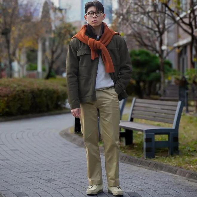的必备3套冬季搭配潮流有范利落帅气！K8凯发登录入口170cm以下男生(图2)